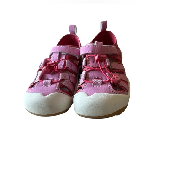Keen Knotch Creek Girls Sandals Closed Toed Hiking Water Shoe in Pink - Picture 2 of 7
